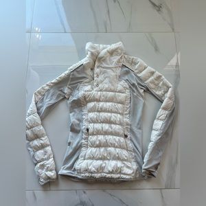 Lululemon Down Pullover With Snap Collar